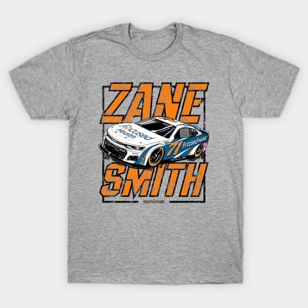 Zane Smith Charcoal Car T-Shirt by stevenmsparks